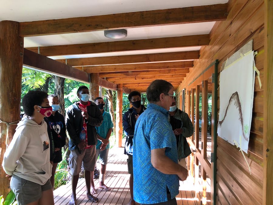 Visiting Kokomana and learning about agroforestry